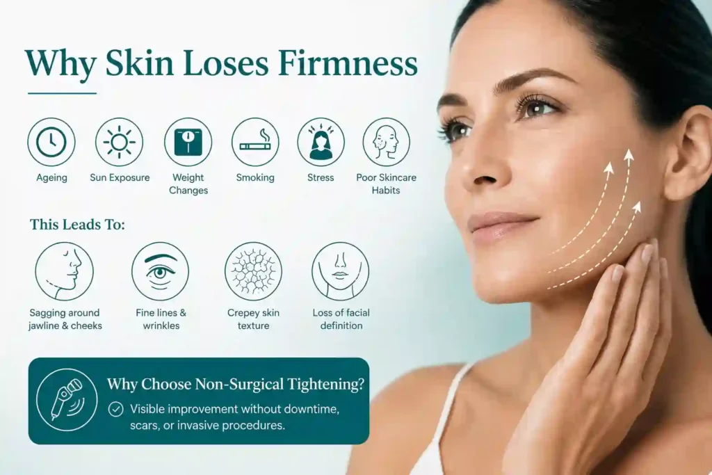 What Makes Skin Lose Firmness and Why Do People Seek Non-Surgical Tightening Kingshurst?