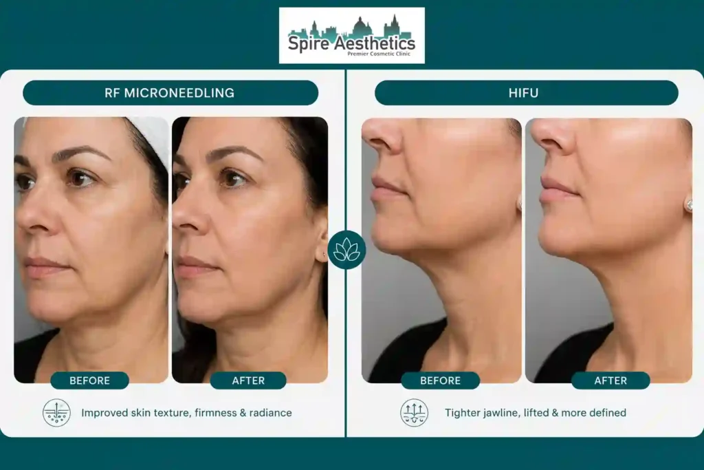 Can RF Microneedling and HIFU Be Combined Kingshurst?